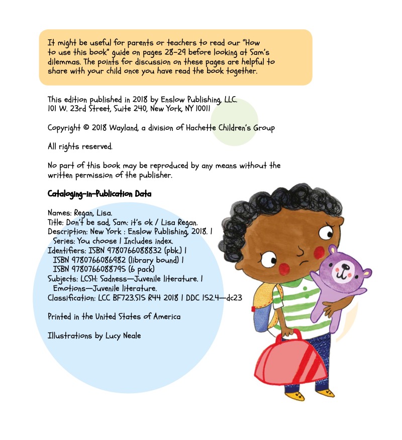 Don't Be Sad, Sam: It's OK — page 1