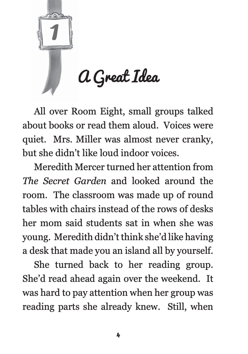 Meri Mercer Doesn't Lie, Mostly — page 1