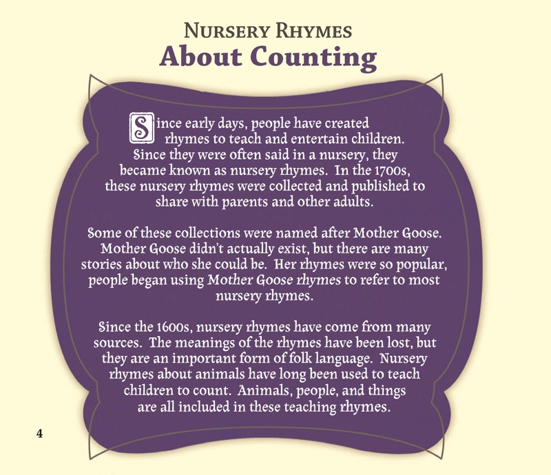 Count Along with Mother Goose — page 1