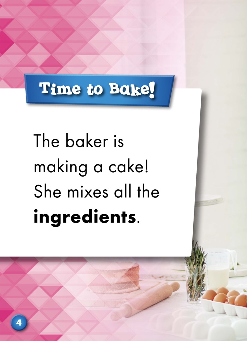 Community Helpers: Bakers — page 1
