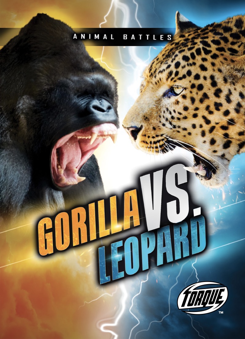 Animal Battles: Gorilla vs. Leopard book cover