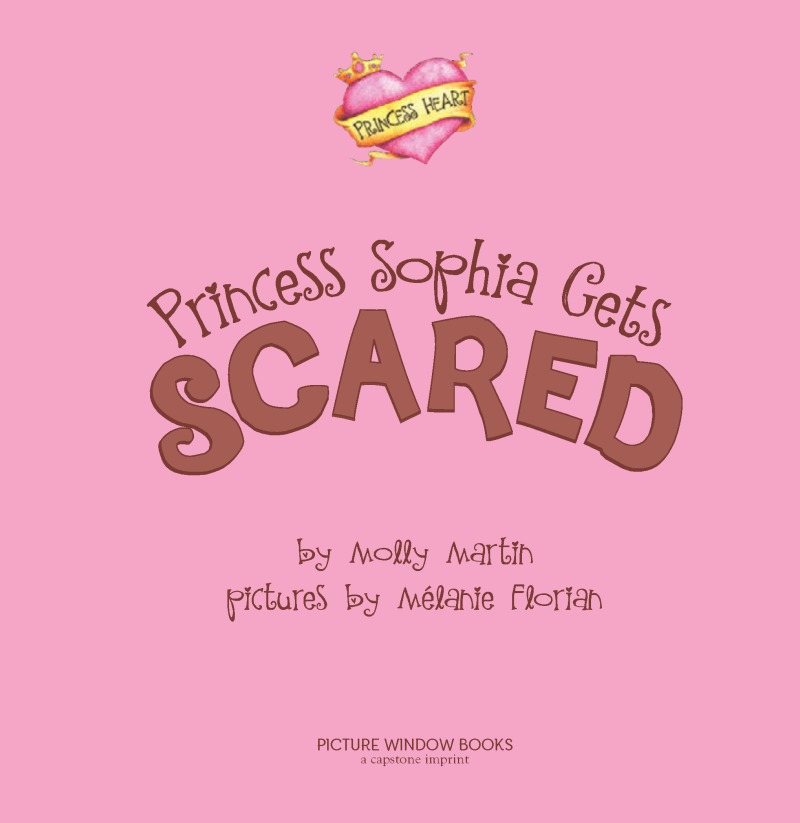 Princess Sophia Gets Scared book cover