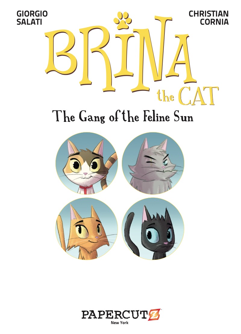 Brina the Cat Book 1: The Gang of the Feline Sun book cover