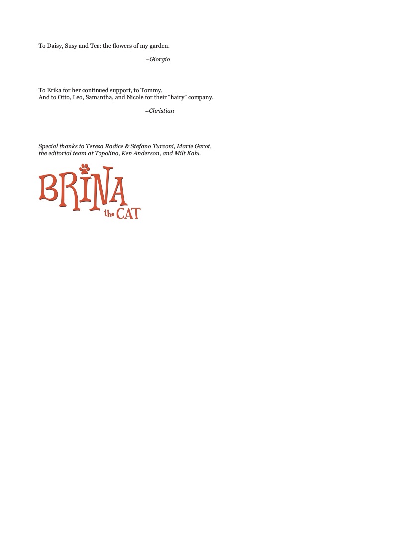Brina the Cat Book 1: The Gang of the Feline Sun — page 1