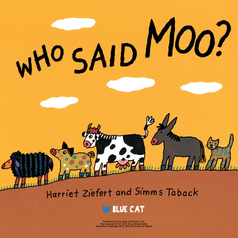 Who Said Moo? book cover