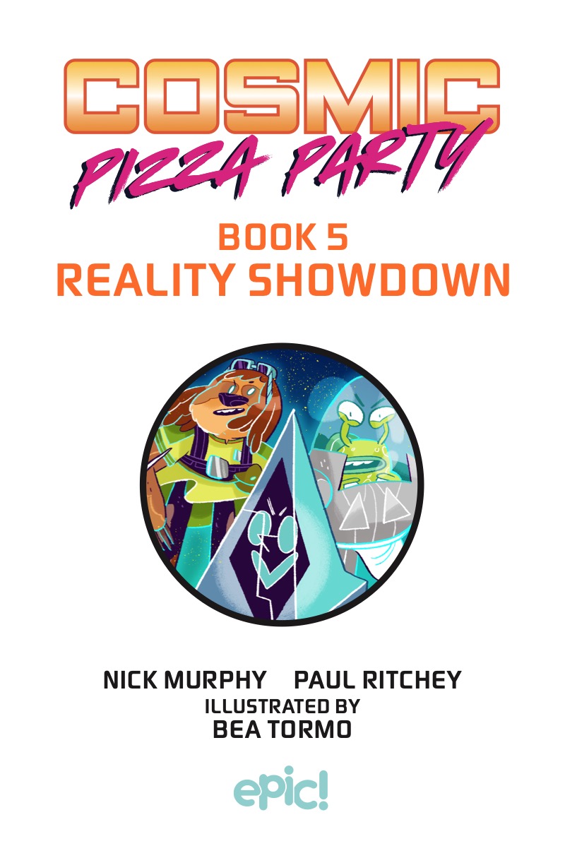 Cosmic Pizza Party Book 5: Reality Showdown book cover