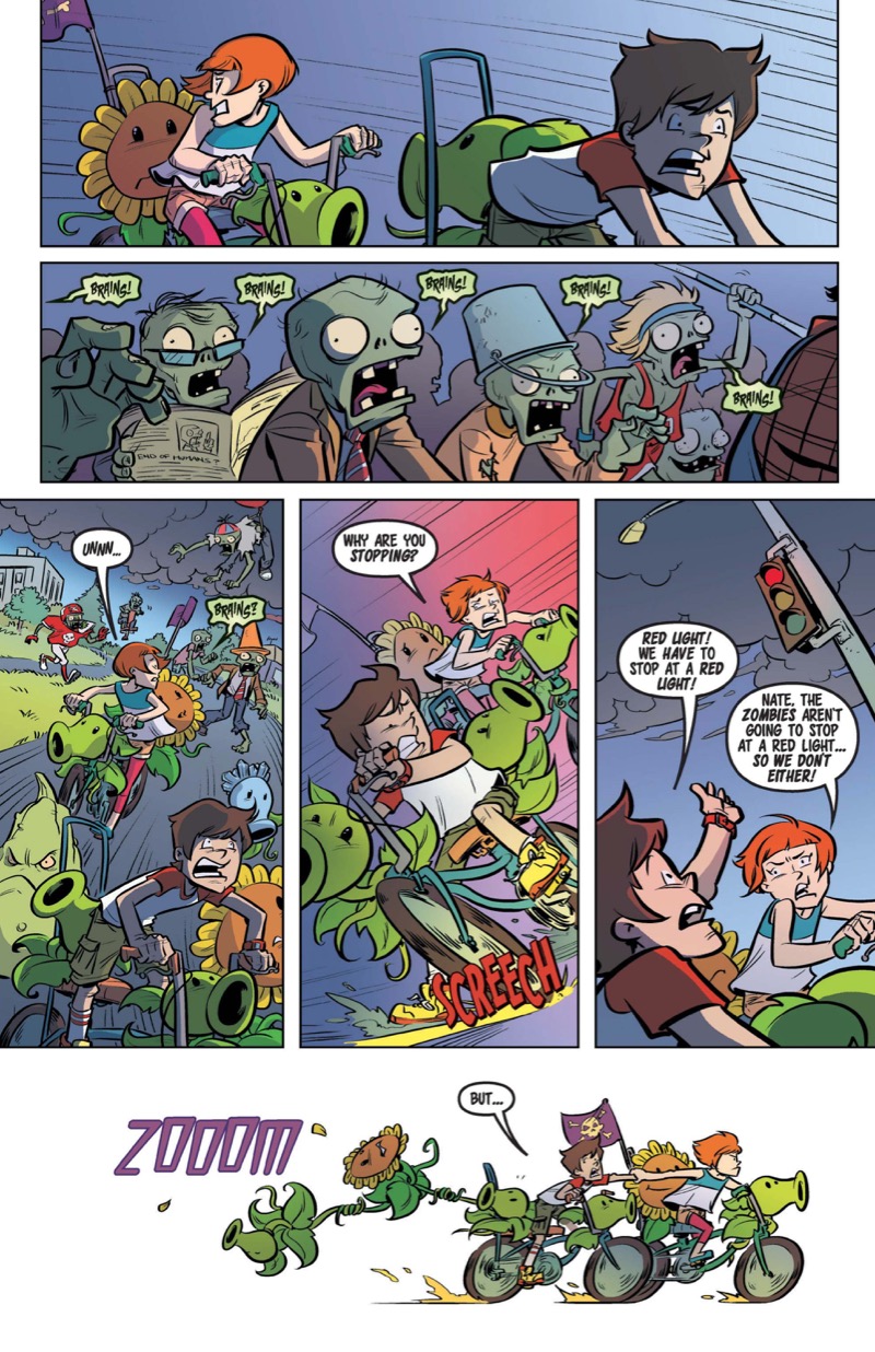 Plants vs. Zombies: Lawnmageddon 3 — page 1
