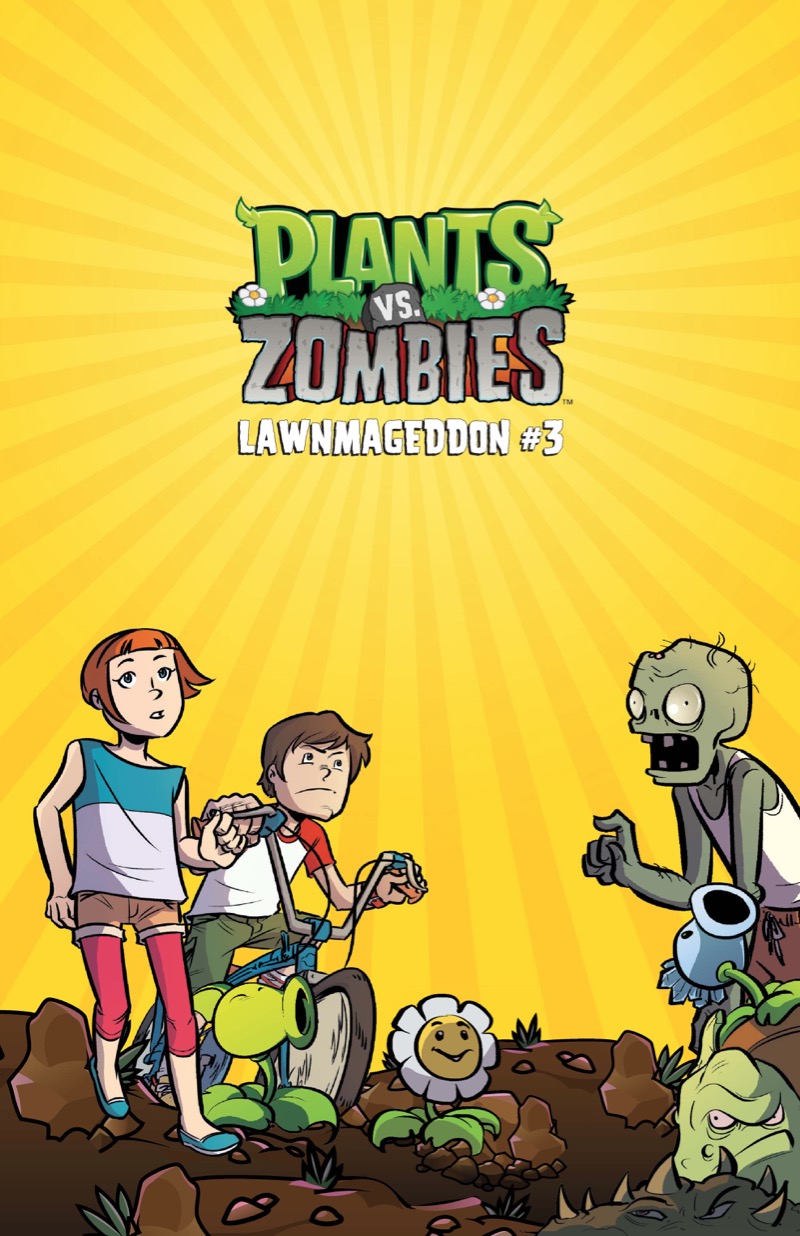 Plants vs. Zombies: Lawnmageddon 3 book cover