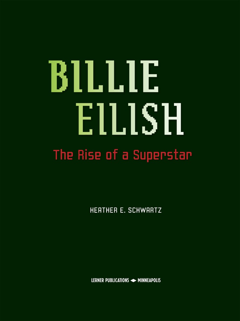 Billie Eilish: The Rise of a Superstar book cover