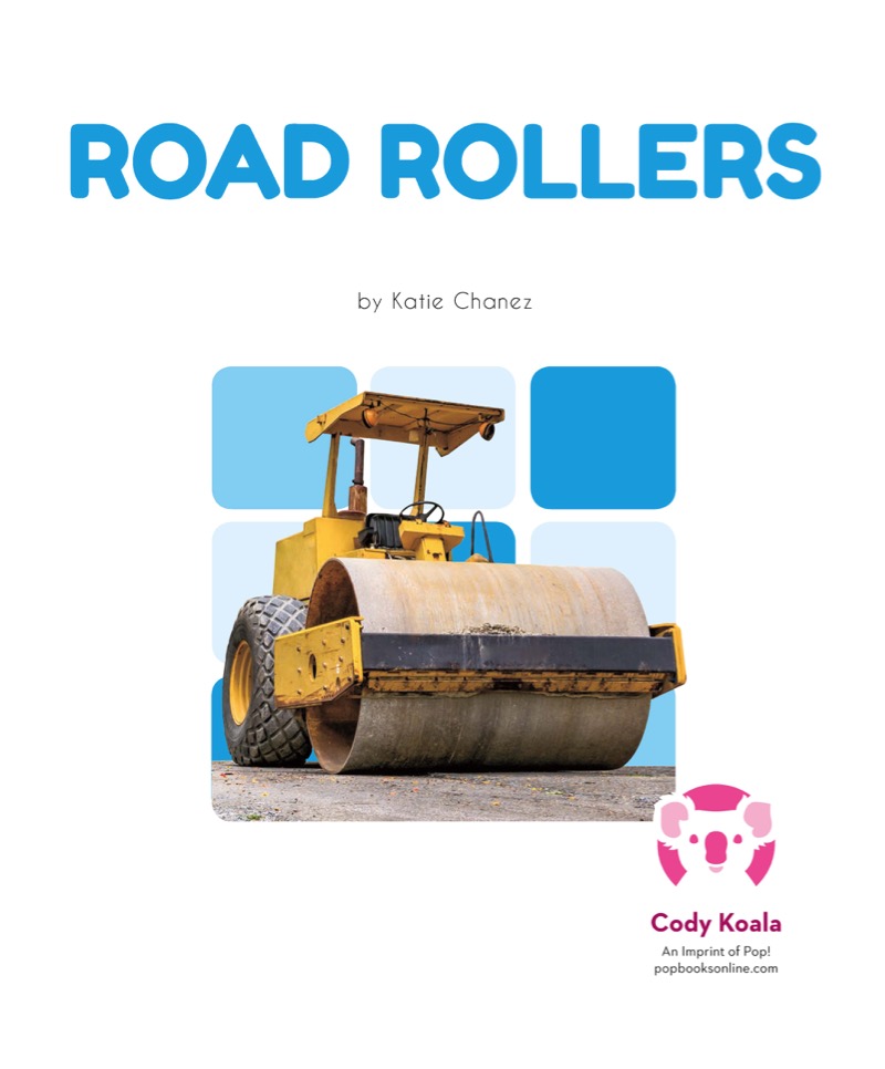 Construction Vehicles: Road Roller book cover