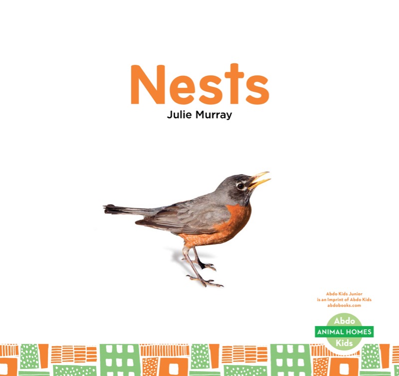 Animal Homes: Nests book cover