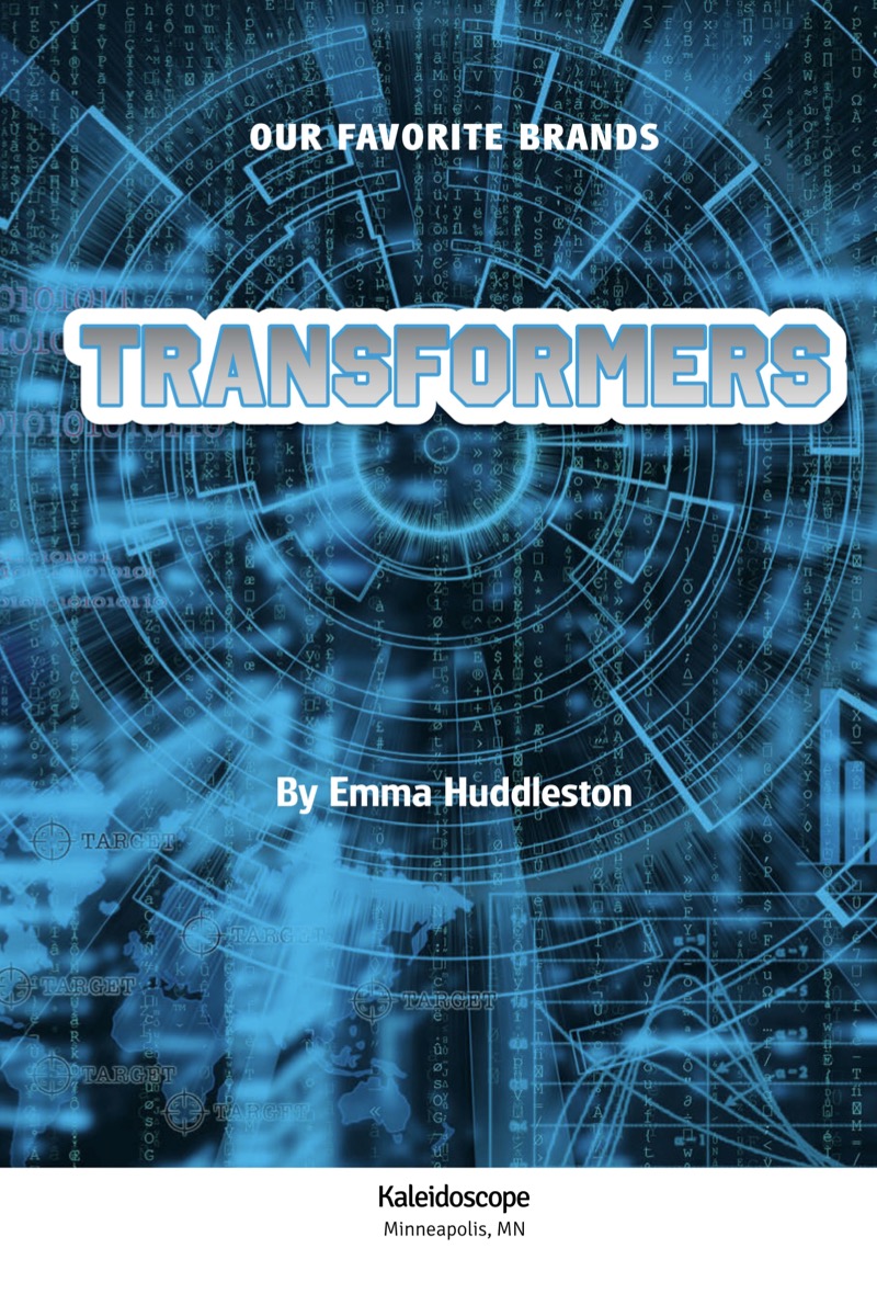 Our Favorite Brands: Transformers book cover