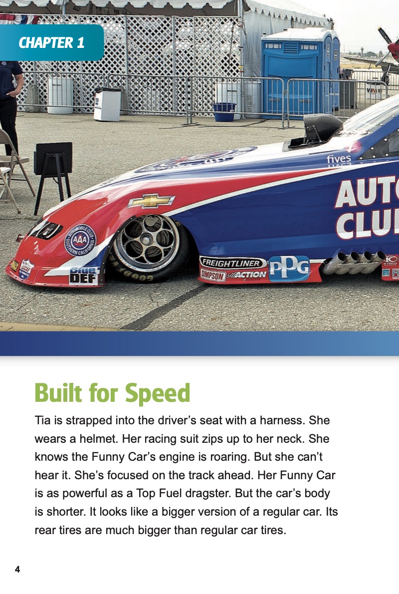 Start Your Engines!: Dragsters — page 1