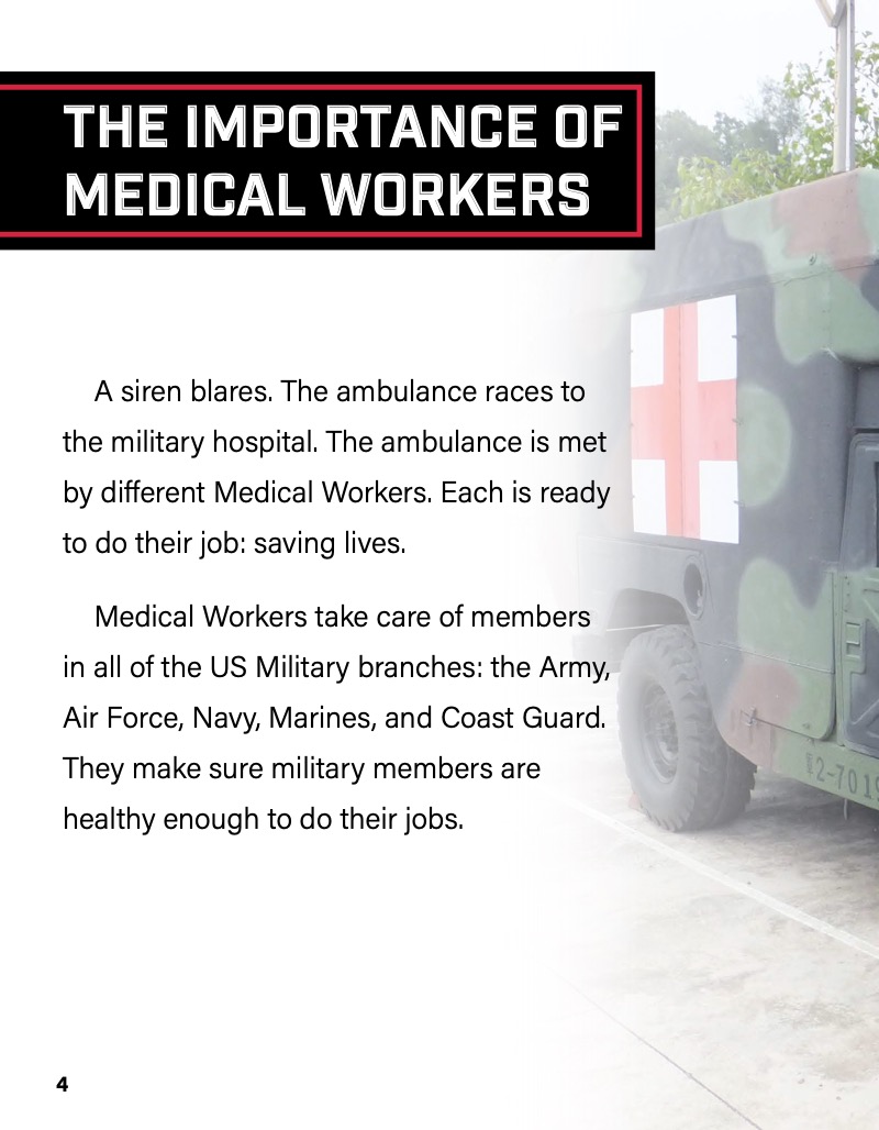 Careers in the US Military: Medical Workers — page 1