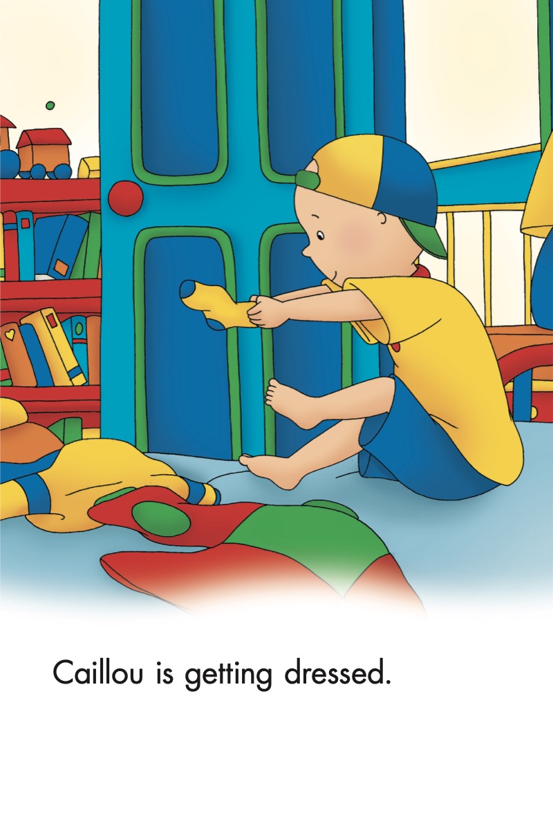 Caillou: The Sock Mystery — page 1