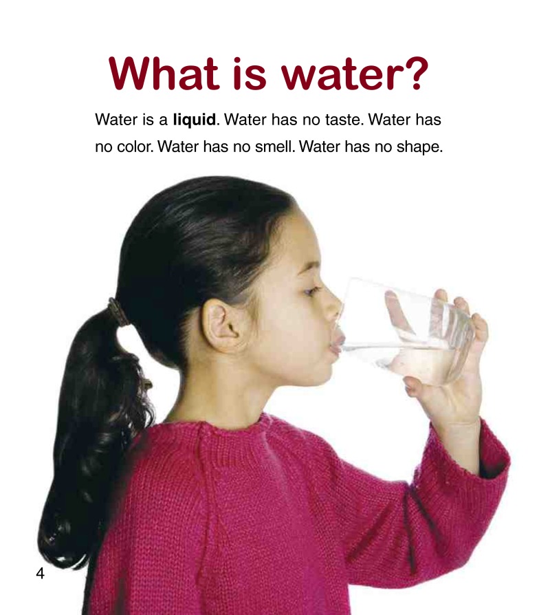 Living Things Need Water — page 1