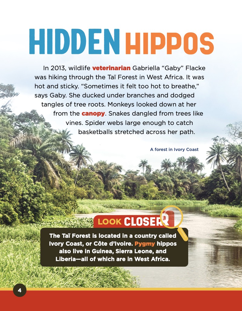 Study of Secretive Animals: Pygmy Hippos — page 1