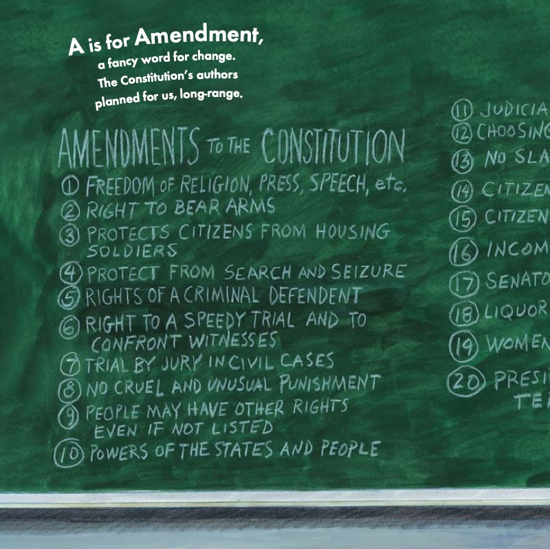 E is for Everyone! Every Vote and Every Voice: A Democracy Alphabet — page 1