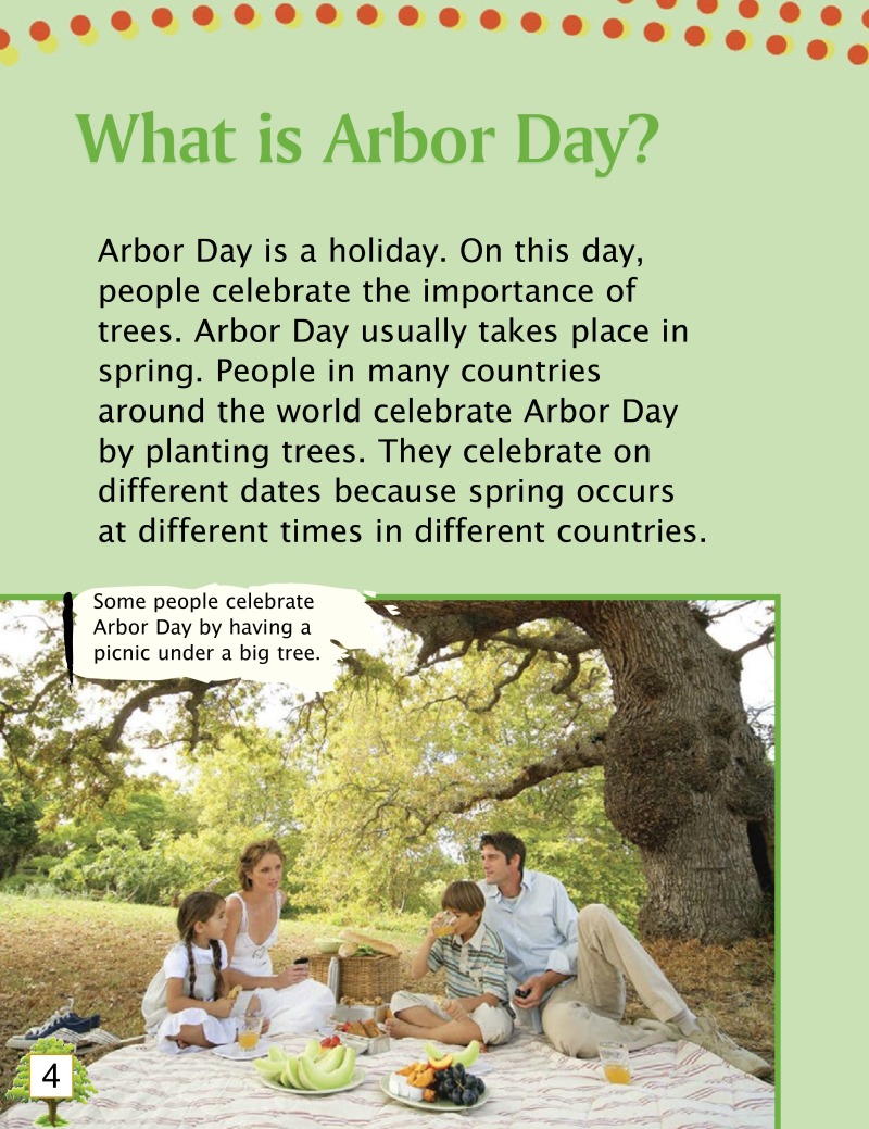 Arbor Day (Celebrations in My World) — page 1