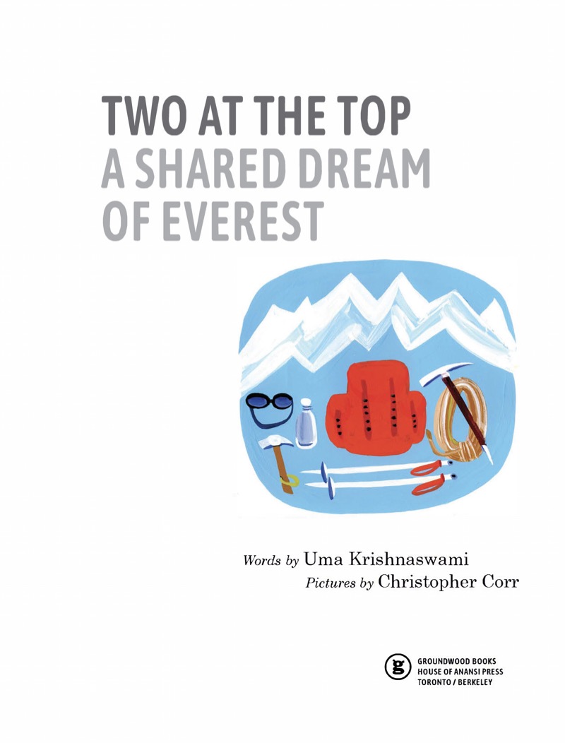 Two at the Top: A Shared Dream of Everest book cover