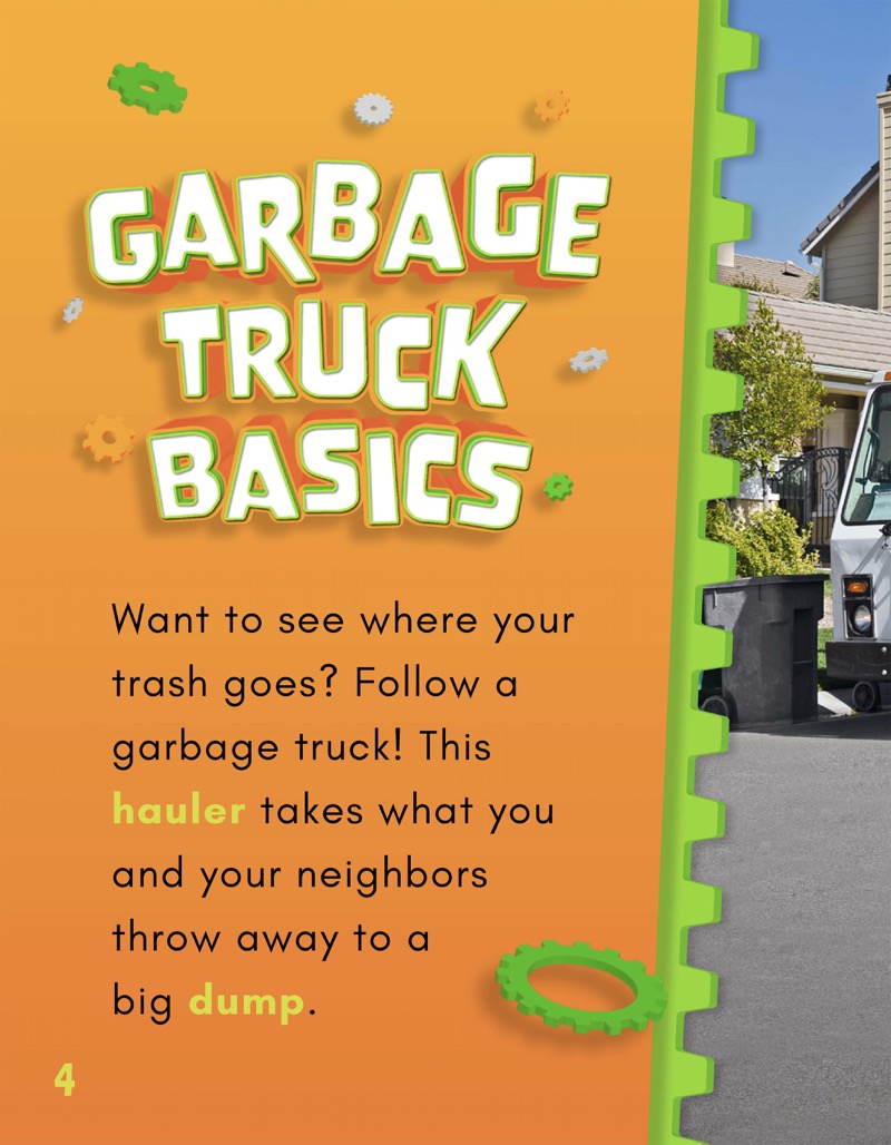 Gearheads!: Let's Talk About Garbage Trucks — page 1