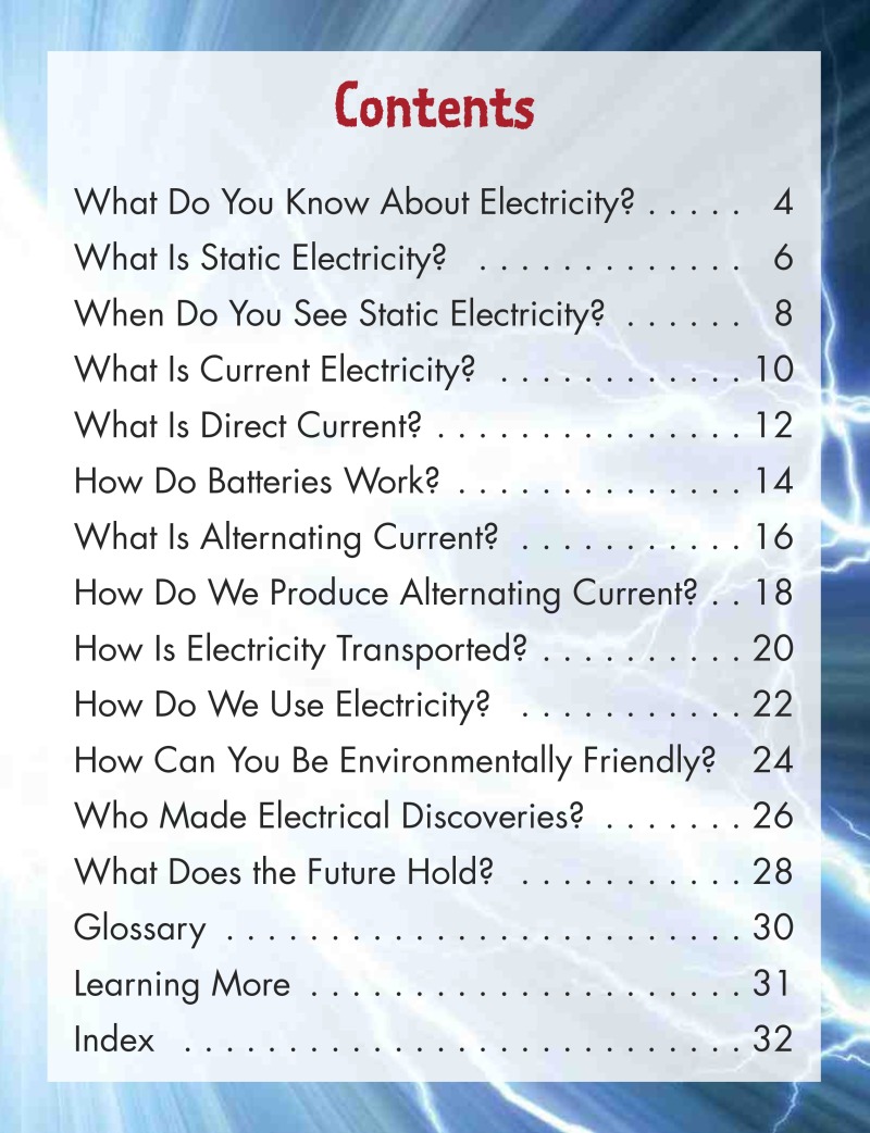What is Electricity? book cover