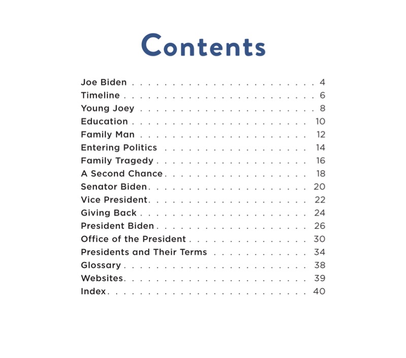 The United States Presidents: Joe Biden book cover