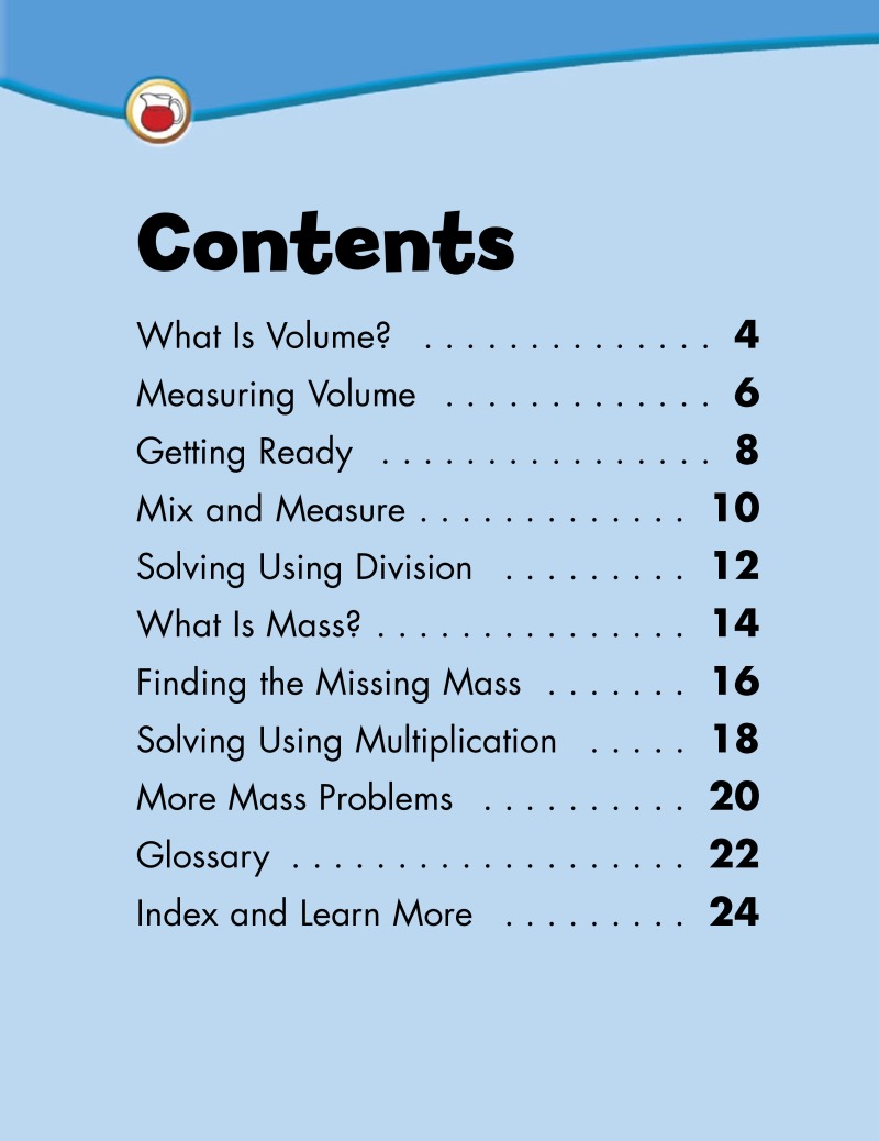 Word Problems: Mass and Volume (My Path to Math) book cover
