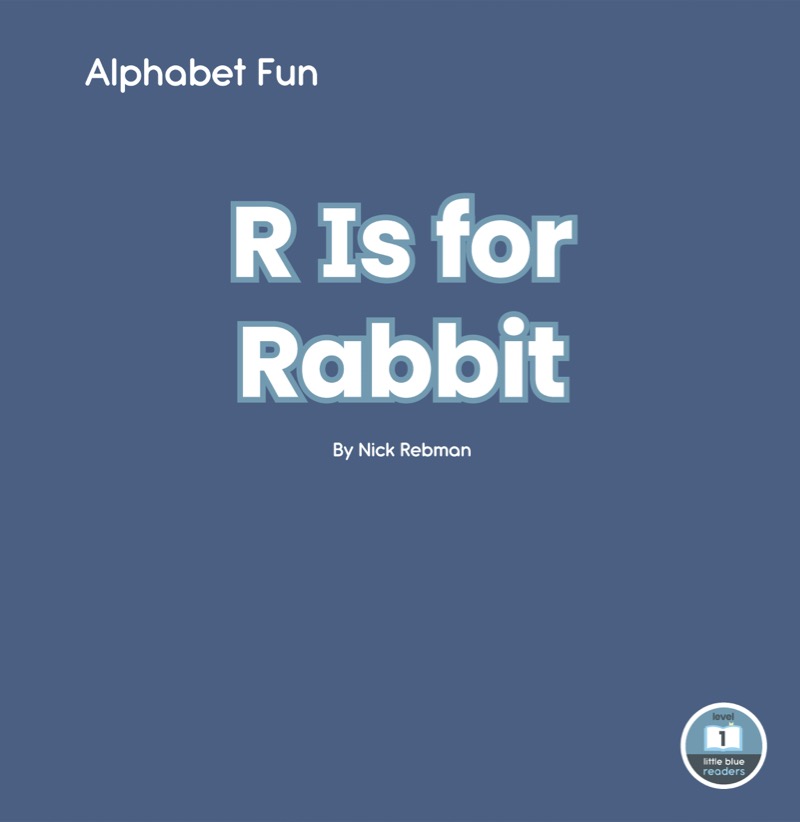 Alphabet Fun: R is for Rabbit book cover
