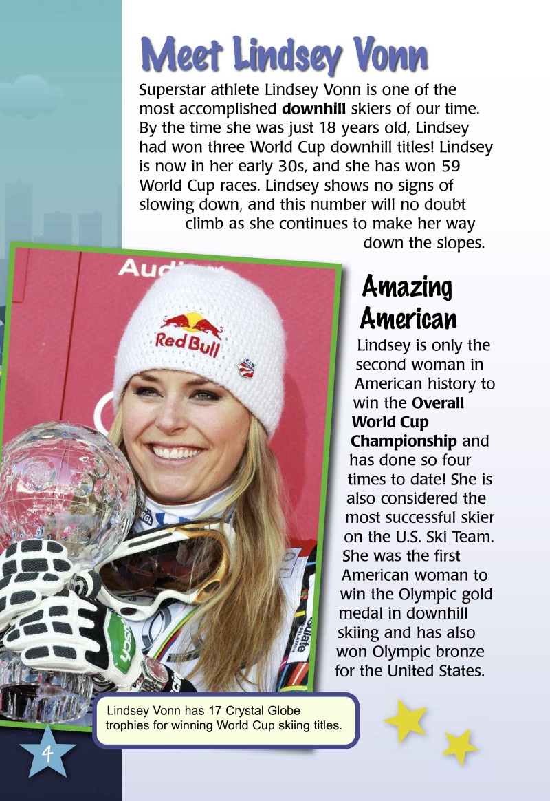 Lindsey Vonn (Superstars!) — page 1