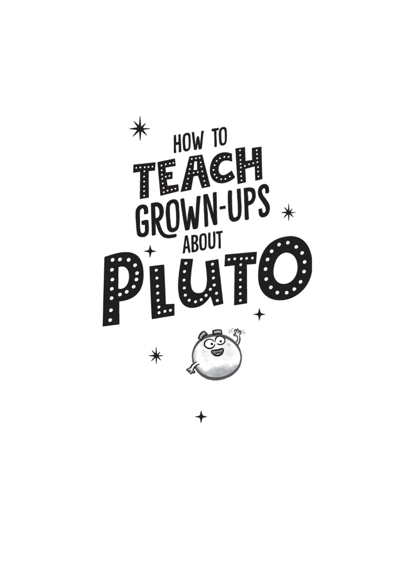 How To Teach Grown-Ups About Pluto book cover