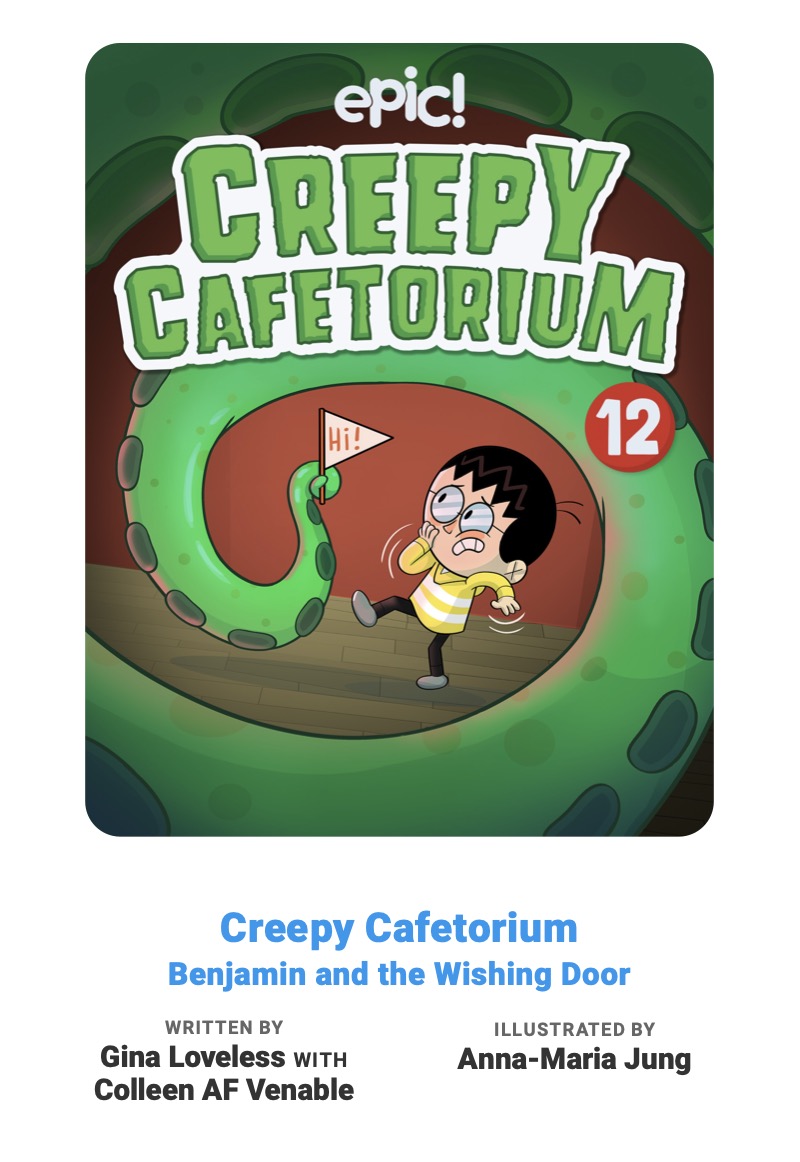 Creepy Cafetorium Book 12: Benjamin and the Wishing Door book cover