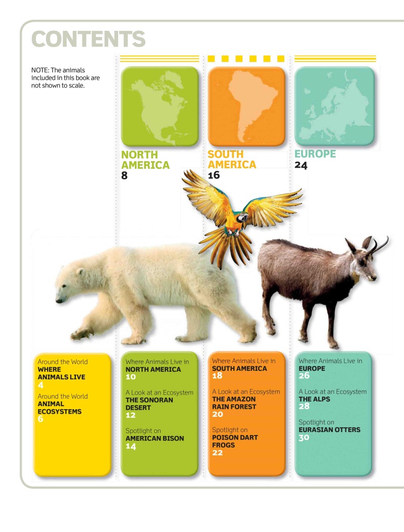 Nat Geo Wild Animal Atlas — page 1