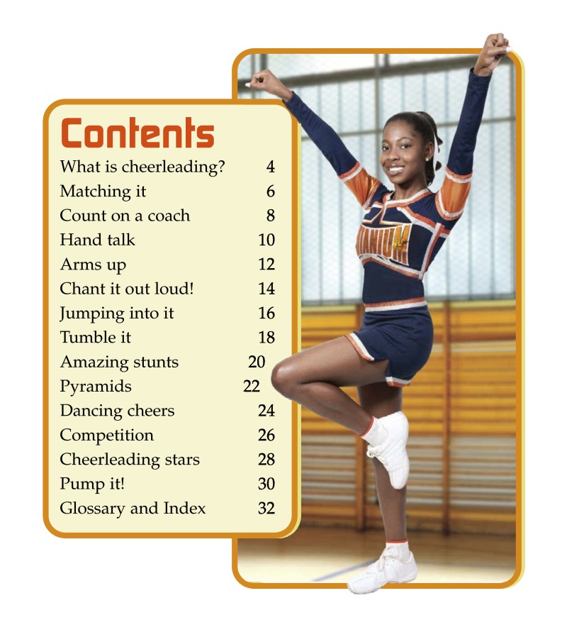Pump it up Cheerleading book cover