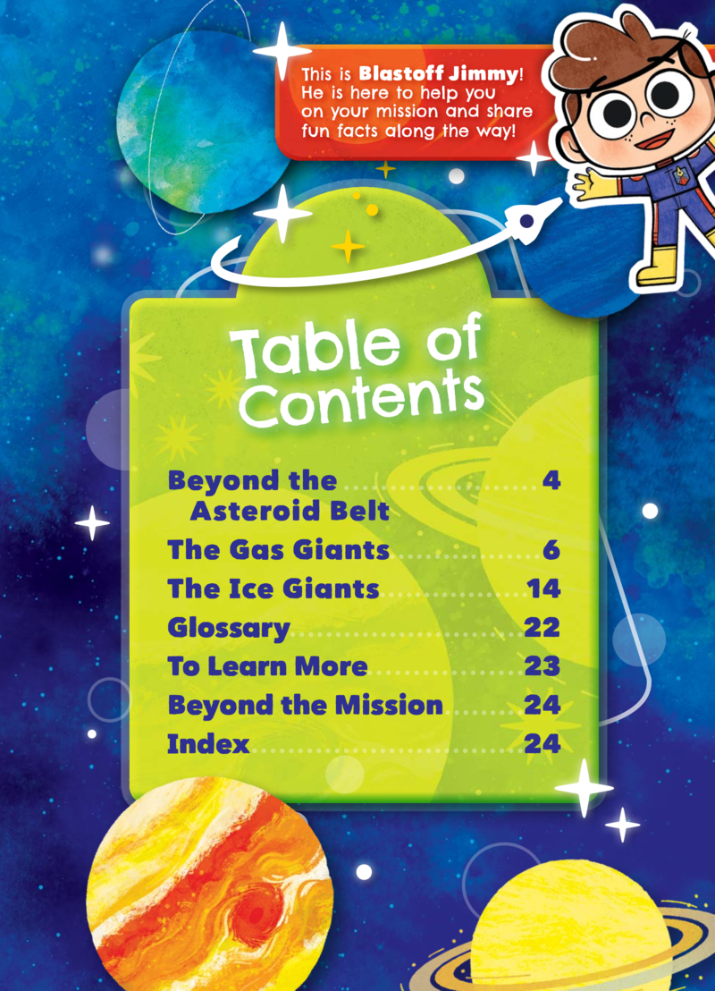 Journey Into Space: The Outer Planets book cover