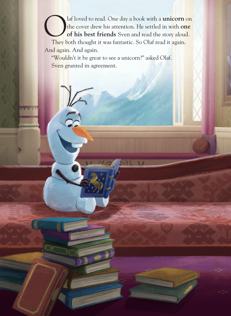 Frozen 2: A Unicorn for Olaf — page 1