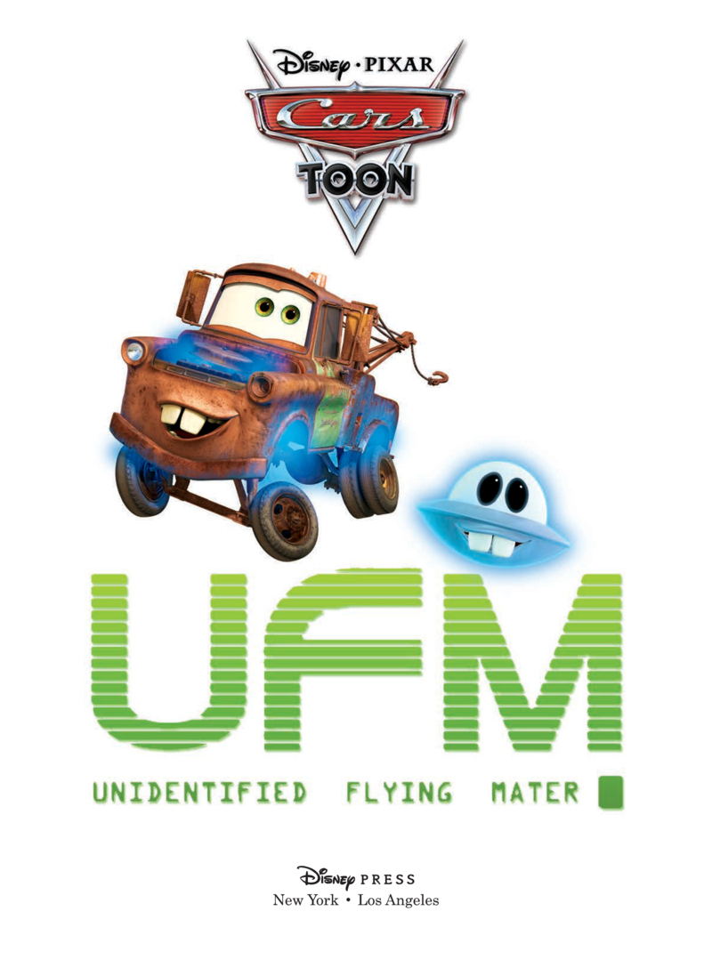 CarsToons: UFM: Unidentified Flying Mater book cover