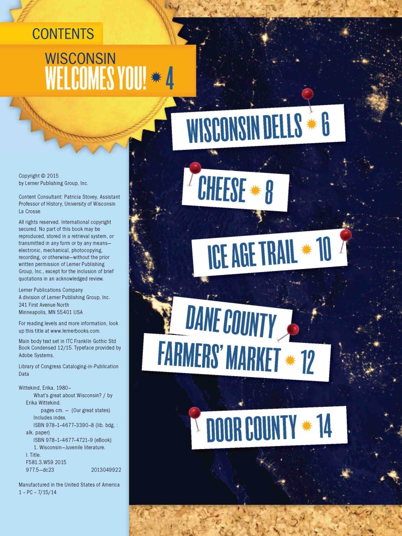 What's Great about Wisconsin? — page 1