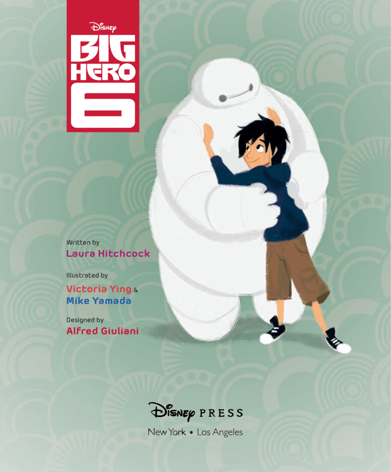 Big Hero 6 book cover