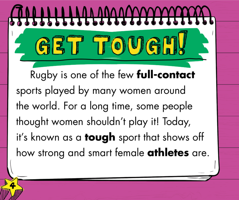 Girls for the Win!: Girls on the Rugby Team — page 1