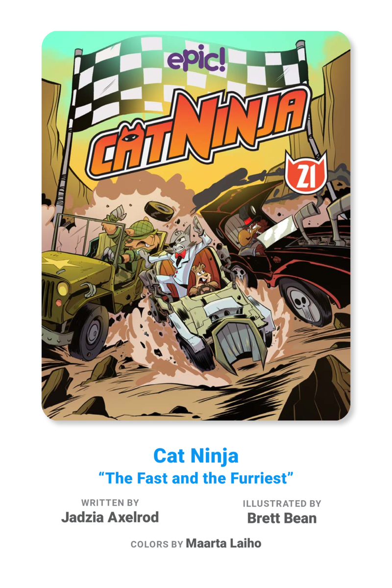 Cat Ninja Book 21: The Fast and the Furriest book cover
