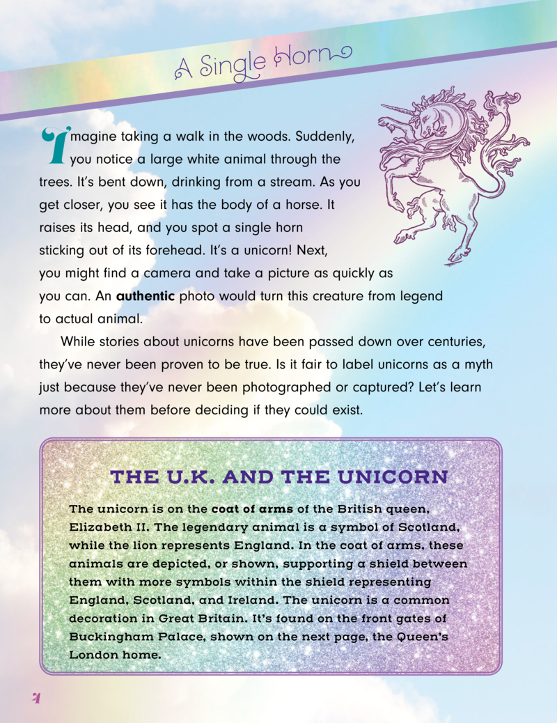 Fact or Fiction?: Do Unicorns Exist? — page 1