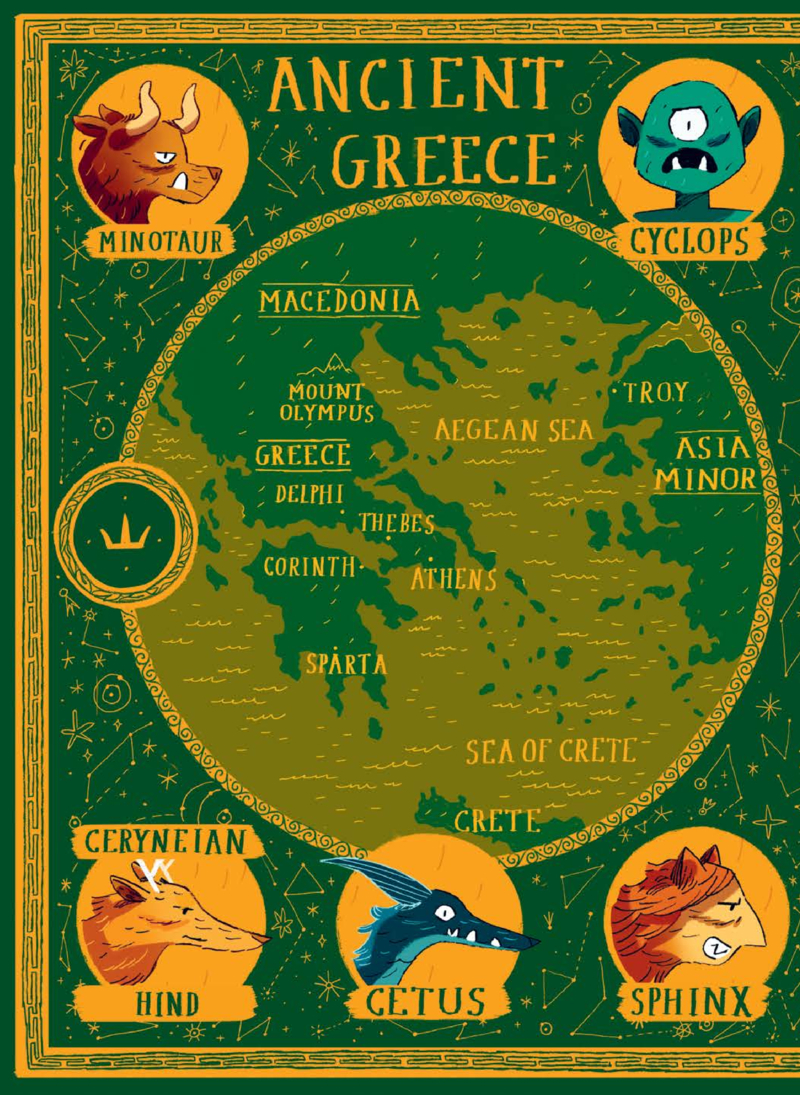 Leo and the Gorgon’s Curse — page 1