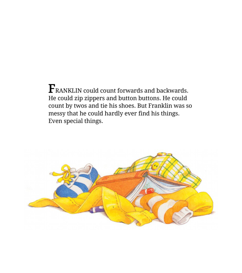 Franklin Classic Storybooks: Franklin Is Messy — page 1