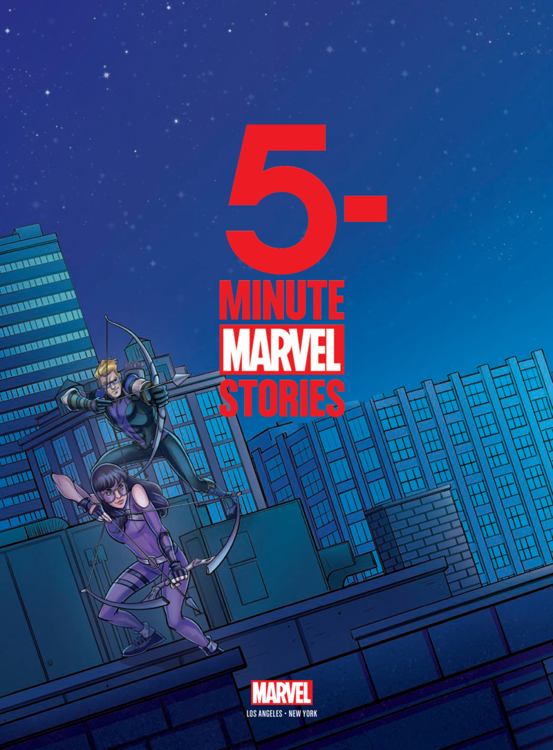 5-Minute Marvel Stories book cover