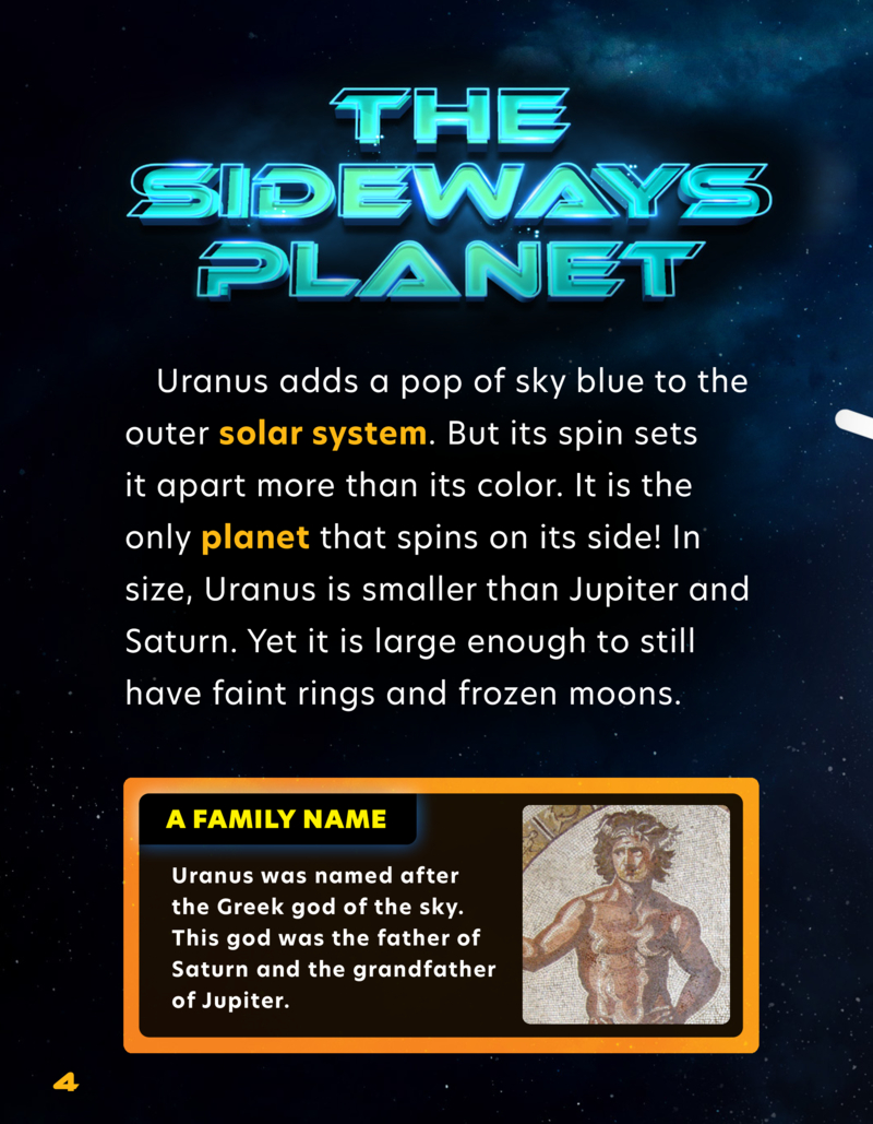 Space Treks: Destination Uranus — page 1
