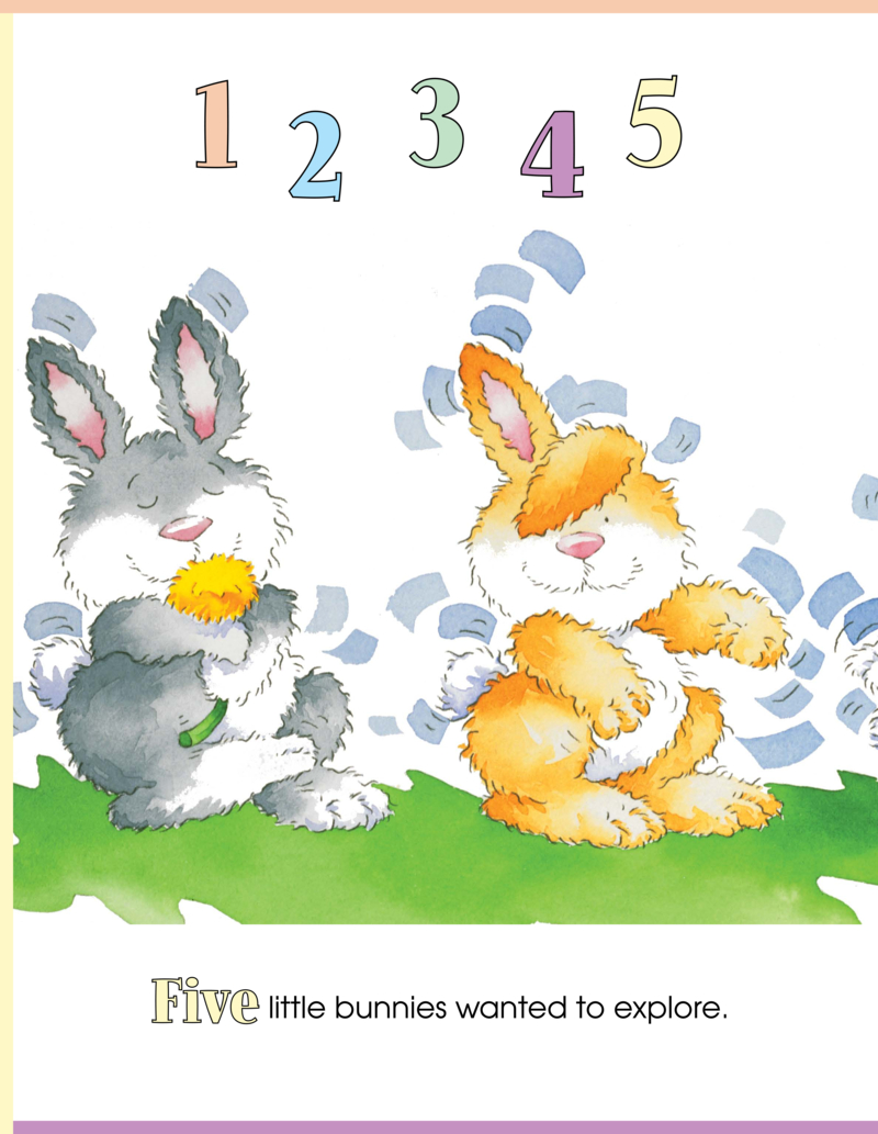 Five Little Bunnies — page 1