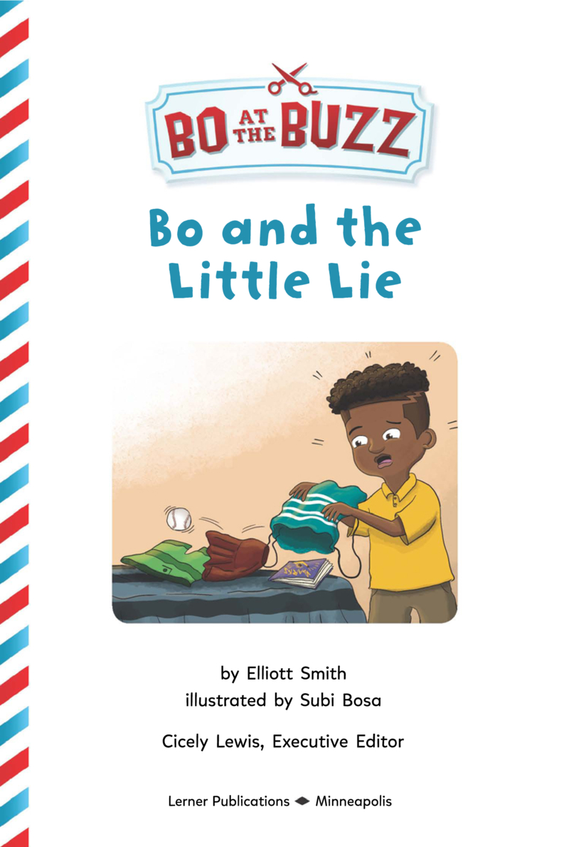 Bo at the Buzz: Bo and the Little Lie book cover