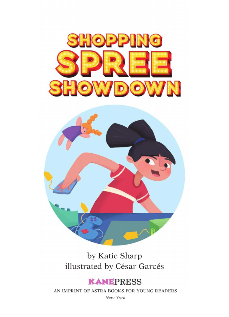 Shopping Spree Showdown: Rounding book cover