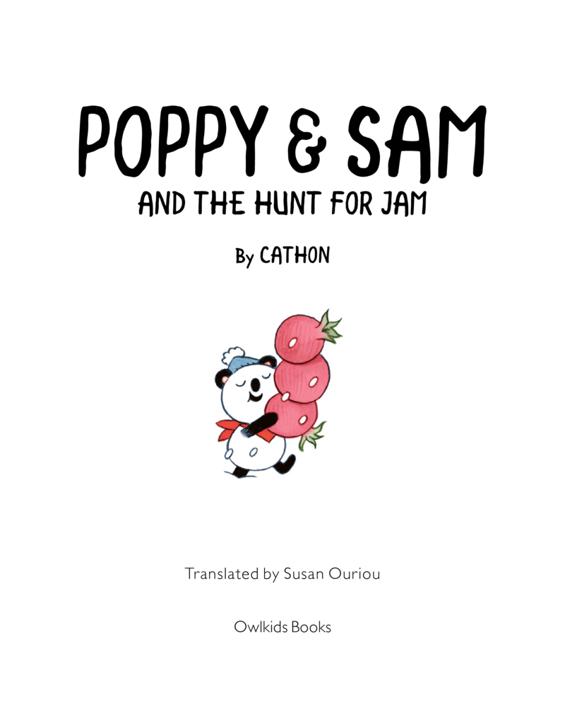 Poppy and Sam and the Hunt for Jam book cover